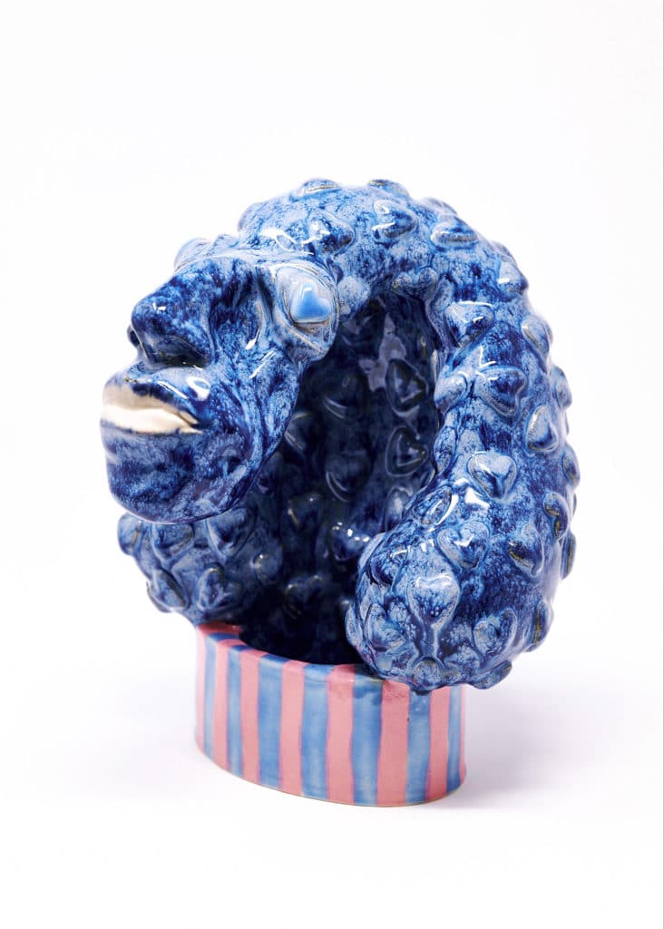 I Love this Old Cardigan_ 2022_Ceramic_ 20 x 17 x 19_ H_Stevenson.2