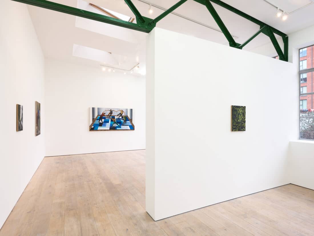 Installation views of Morgan Wills - Tableaux at Sid Motion Gallery 1st April -13th May 2023