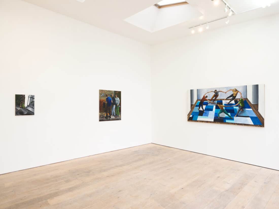 Installation views of Morgan Wills - Tableaux at Sid Motion Gallery 1st April -13th May 2023