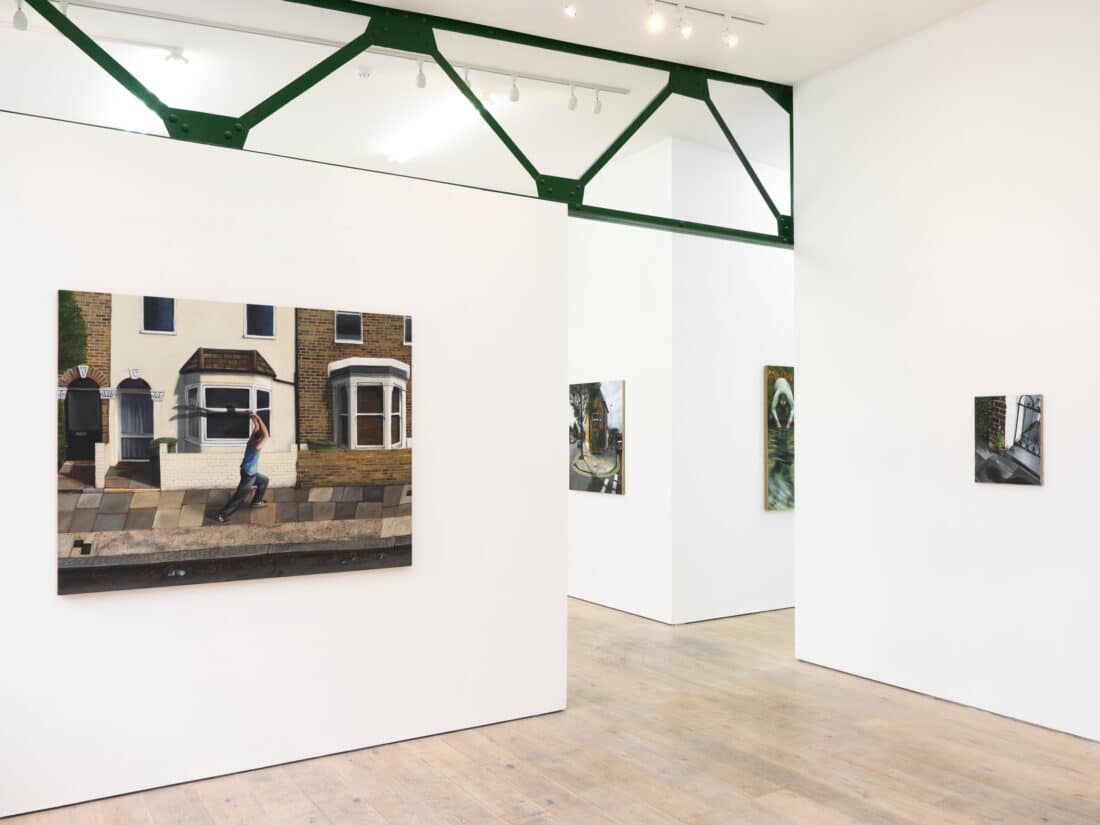 Installation views of Morgan Wills - Tableaux at Sid Motion Gallery 1st April -13th May 2023