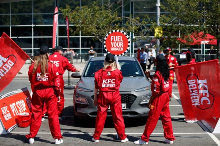 KFC Delivery Pit Stop